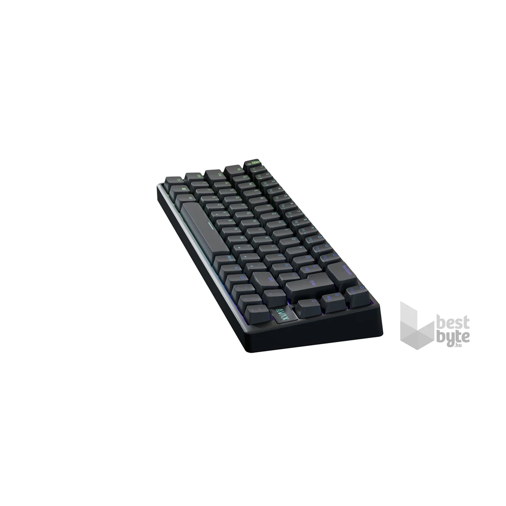 AVAX GM01 PRO 65% HUN RGB tri-mode mechanikus (Gateron piros switch) billentyűzet