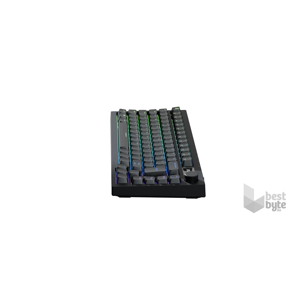 AVAX GM02 PRO 75% HUN Gasket RGB tri-mode mechanikus (Gateron piros switch) billentyűzet