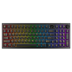 AVAX GM03 PRO 98% HUN Gasket RGB tri-mode mechanikus (Gateron sárga switch) billentyűzet