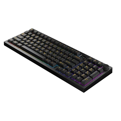 AVAX GM03 PRO 98% HUN Gasket RGB tri-mode mechanikus (Gateron sárga switch) billentyűzet