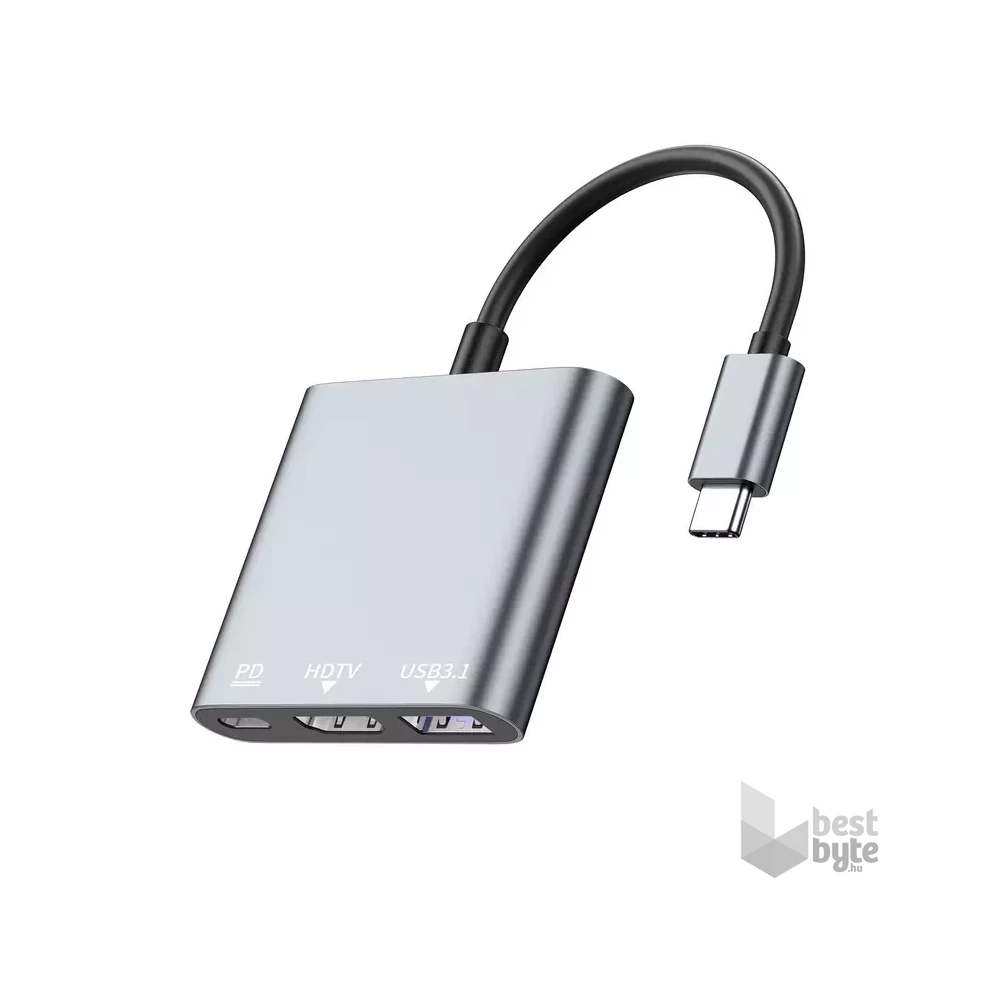 AVAX HB903 PRIME Type C 3.2-USB 3.2 HDMI 4K60Hz PD100W HUB