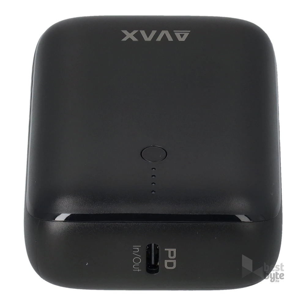 AVAX PB105B MINI 10000mAh Type C/PD 20W+QC 22.5W gyorstöltő fekete power bank
