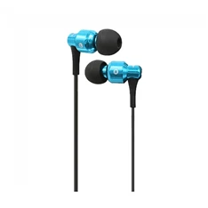 AWEI ES500i In-Ear mikrofonos kék fülhallgató
