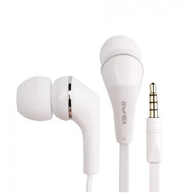 AWEI ES-Q7i In-Ear fehér mikrofonos fülhallgató
