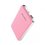 AWEI P84K 10400mAh bőrhatású elegáns pink power bank