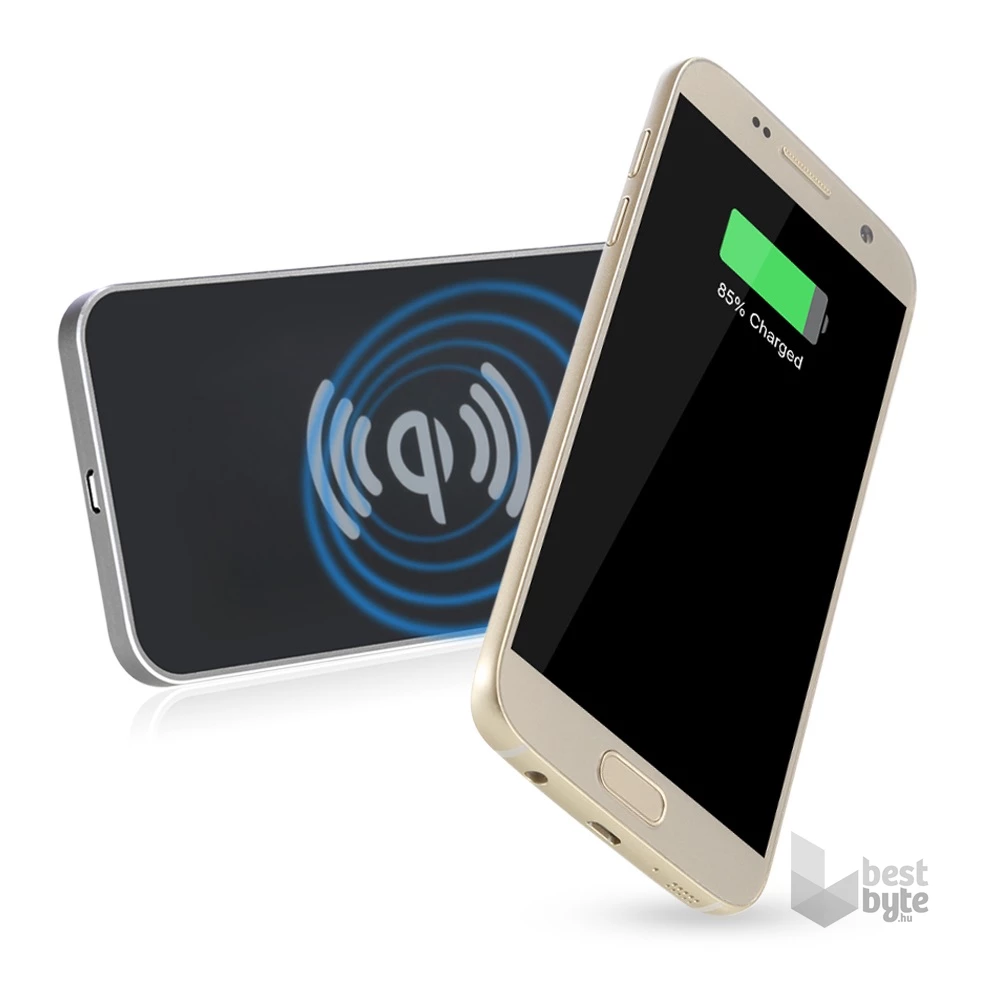 AWEI W1 QI fekete vezeték nélküli töltő