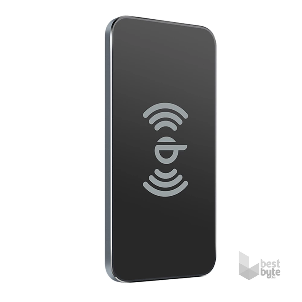 AWEI W1 QI fekete vezeték nélküli töltő