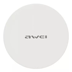 AWEI W6 10W ultra vékony fehér vezeték nélküli töltő (Használt - B) AWEI W6 10W ultra vékony fehér vezeték nélküli töltő (Használt - B)