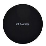 AWEI W6 10W ultra vékony fekete vezeték nélküli töltő