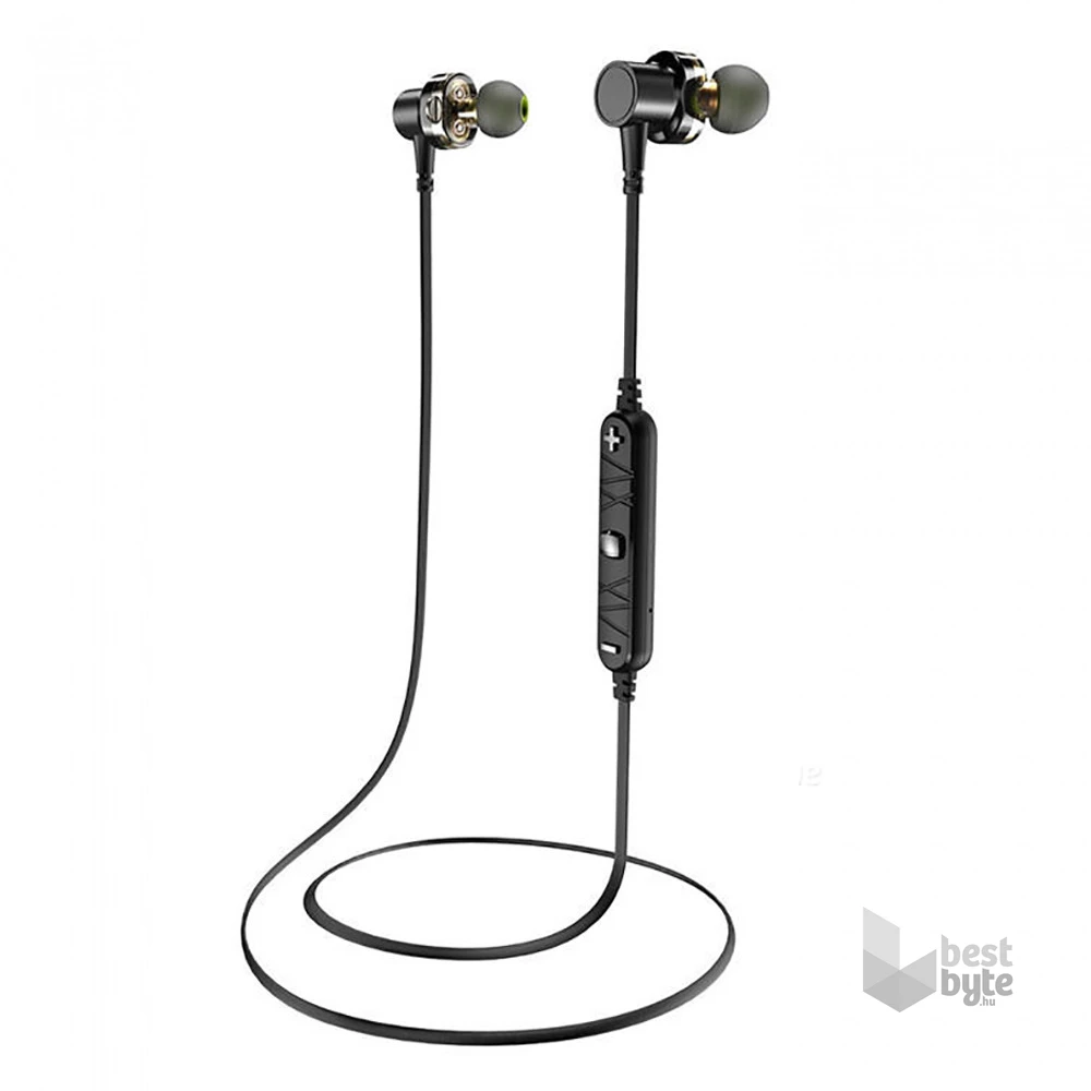 AWEI X660BL Bluetooth fekete sport fülhallgató