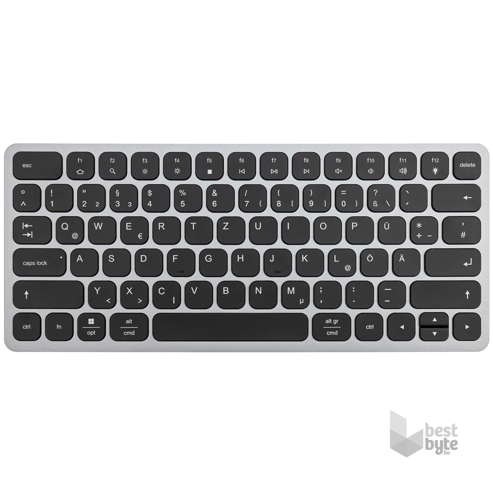 AXAGON HMC-KB-GE Német billentyűzet és hub