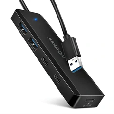 AXAGON HUE-C2A USB-A 5Gbps utazó hub