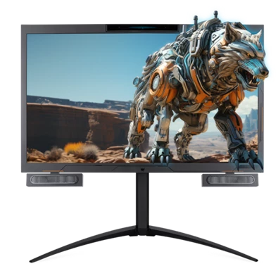 Acer 27" Predator DS2 3D SpatialLabs View PSV27-2 AHVA UHD IPS 160Hz USB/USB-C/HDMI/DP 3D fekete gamer monitor