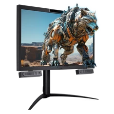 Acer 27" Predator DS2 3D SpatialLabs View PSV27-2 AHVA UHD IPS 160Hz USB/USB-C/HDMI/DP 3D fekete gamer monitor
