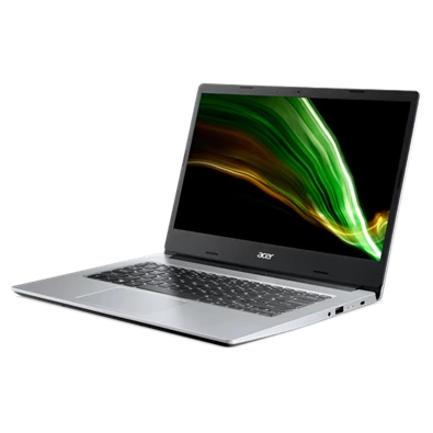 Acer Aspire 1 A114-33-C0ZR, 14.0"FHD, Intel Celeron N4500, 4GB, 128GB, Int. VGA, Win11S, ezüst laptop
