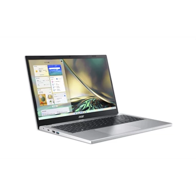 Acer Aspire 3 A315-24P-R1TR laptop (15,6"FHD/AMD Ryzen 5 7520U/Int.VGA/8GB RAM/512GB/FreeDOS) - ezüst