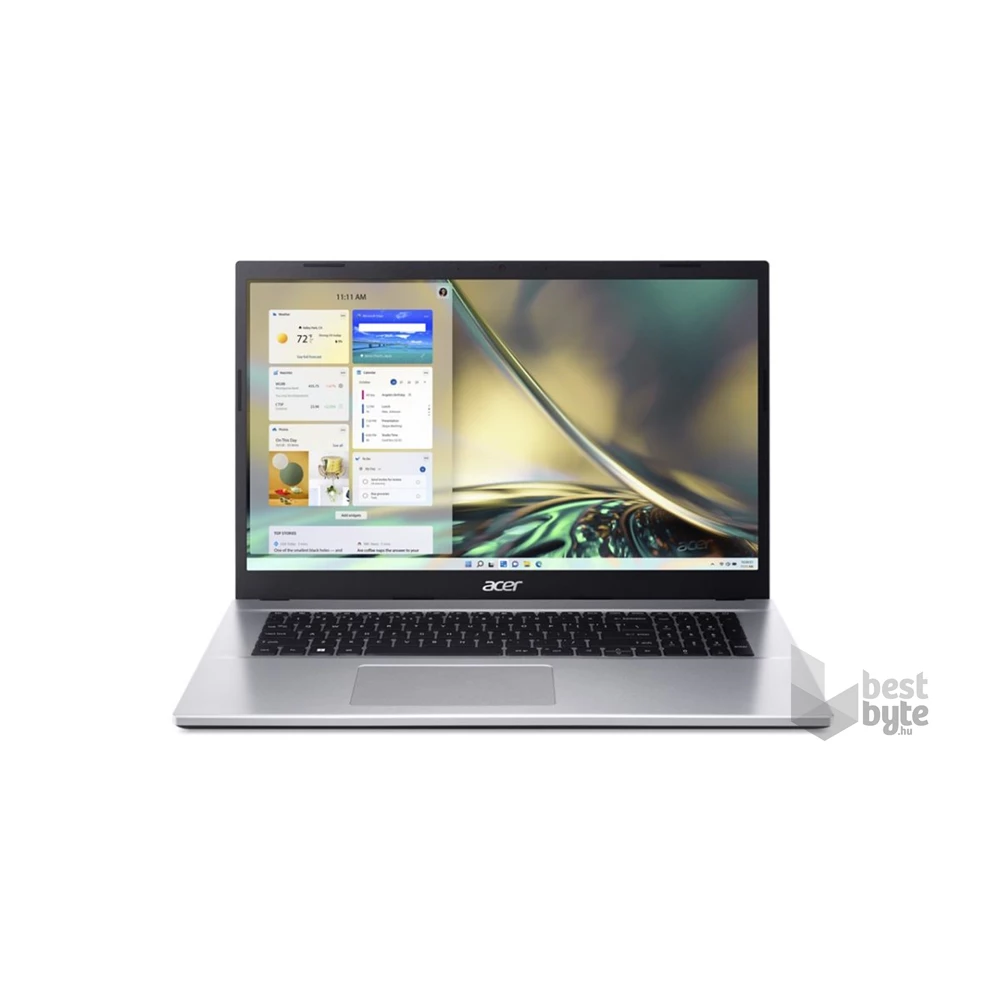 Acer Aspire 3 A317-54-52F3 laptop (17,3"FHD/Intel Core i5-1235U/Int.VGA/16GB RAM/512GB) - ezüst