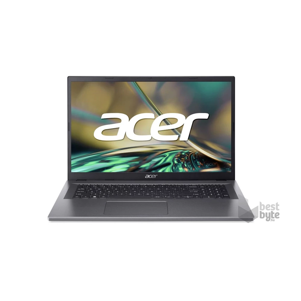 Acer Aspire 3 A317-55P-34FN laptop (17,3"FHD/Intel Core i3-N305/Int.VGA/8GB RAM/512GB/Win11) - szürke