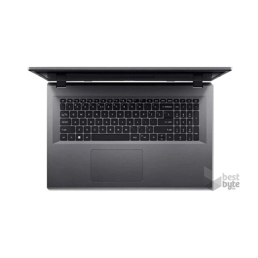Acer Aspire 3 A317-55P-34FN laptop (17,3"FHD/Intel Core i3-N305/Int.VGA/8GB RAM/512GB/Win11) - szürke
