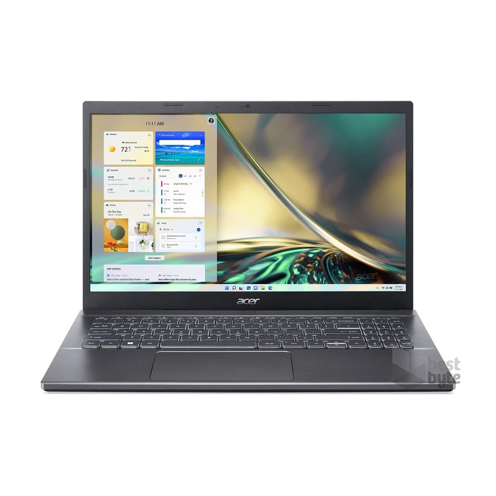 Acer Aspire 5 A515-57-52QX laptop (15,6"FHD/Intel Core i5-12450H/Int.VGA/16GB RAM/512GB/Win11) - szürke
