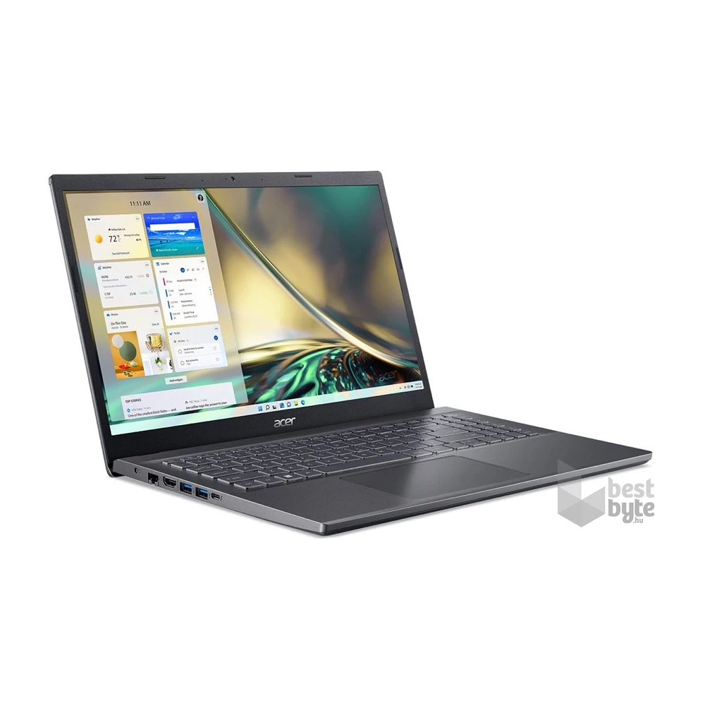 Acer Aspire 5 A515-57-52QX laptop (15,6"FHD/Intel Core i5-12450H/Int.VGA/16GB RAM/512GB/Win11) - szürke