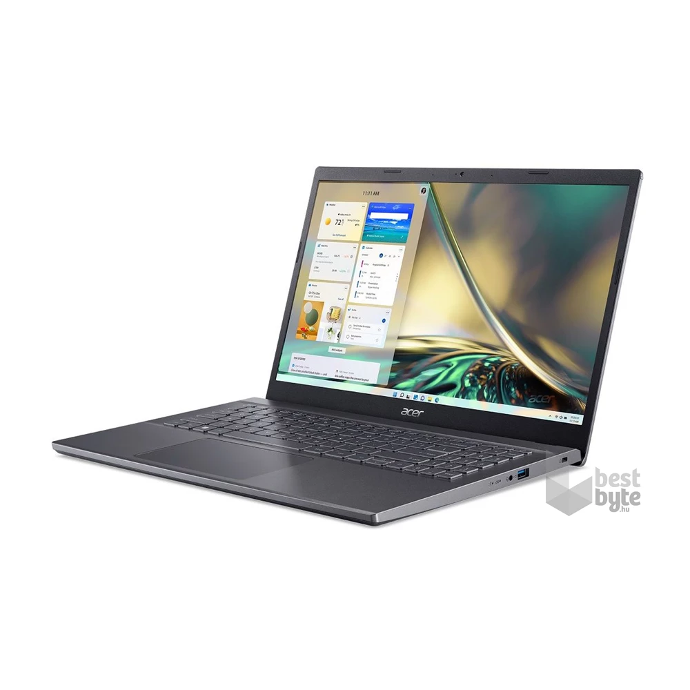 Acer Aspire 5 A515-57-52QX laptop (15,6"FHD/Intel Core i5-12450H/Int.VGA/16GB RAM/512GB/Win11) - szürke