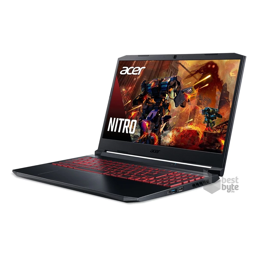 Acer Aspire Nitro 5 AN515-57-5531 laptop (15,6"FHD/Intel Core i5-11400H/RTX 3050 Ti 4GB/16GB RAM/512GB/FreeDOS) - fekete