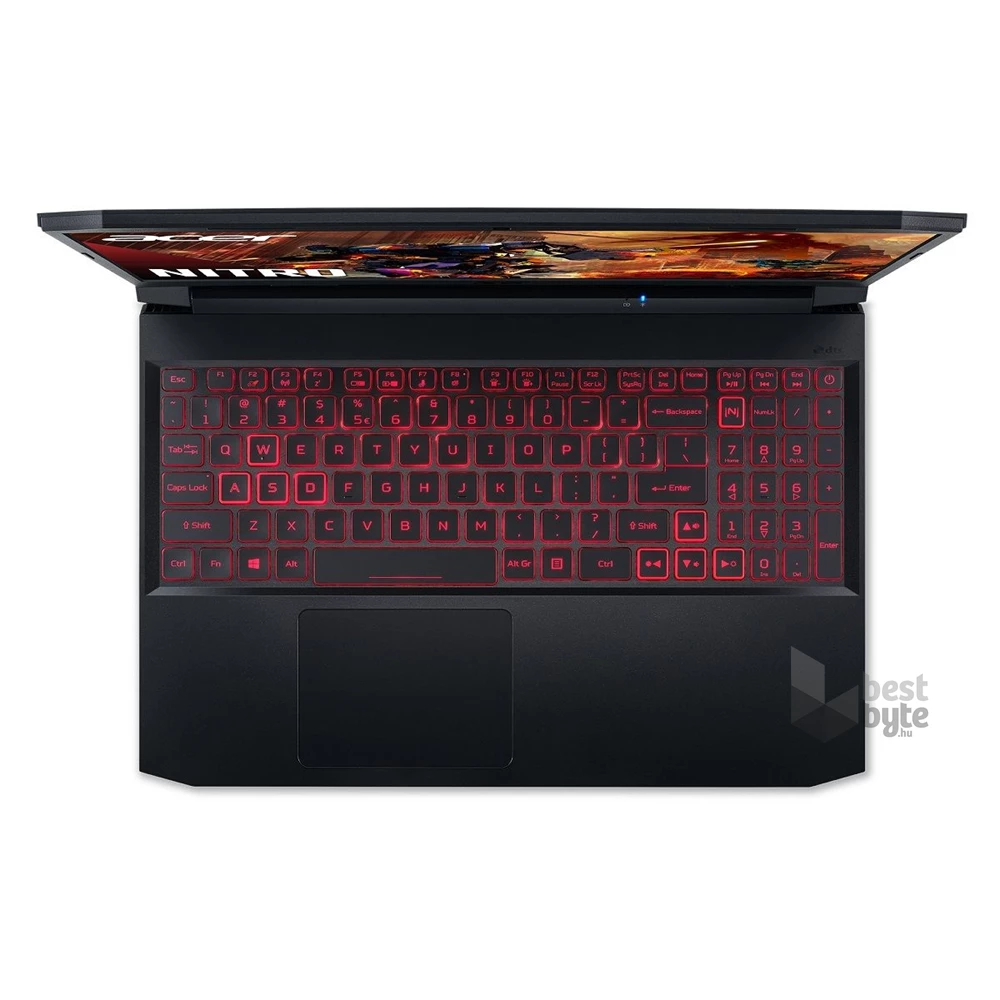 Acer Aspire Nitro 5 AN515-57-5531 laptop (15,6"FHD/Intel Core i5-11400H/RTX 3050 Ti 4GB/16GB RAM/512GB/FreeDOS) - fekete