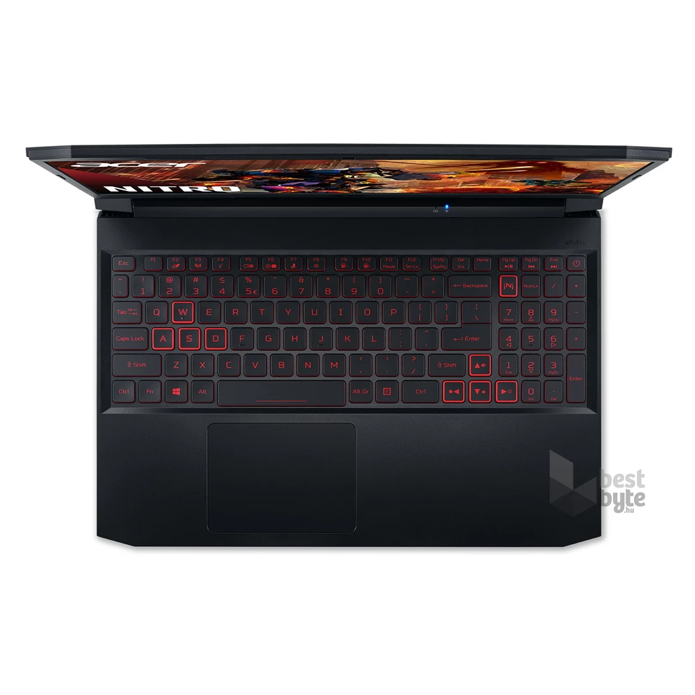 Acer Nitro 5 AN515-57-58W0 laptop (15,6"FHD/Intel Core i5-11400H/RTX 3050 Ti/8GB RAM/512GB) - fekete
