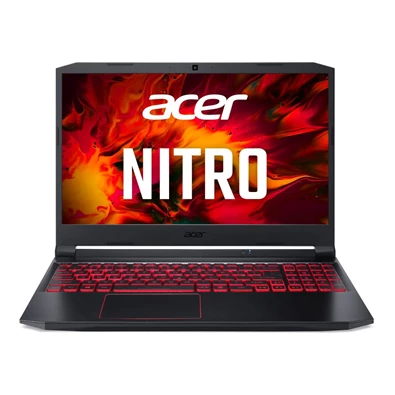 Acer Nitro 5 AN515-55-72RJ laptop (15,6"FHD Intel Core i7-10750H/1660 Ti 6GB/8GB RAM/512GB/DOS) - fekete