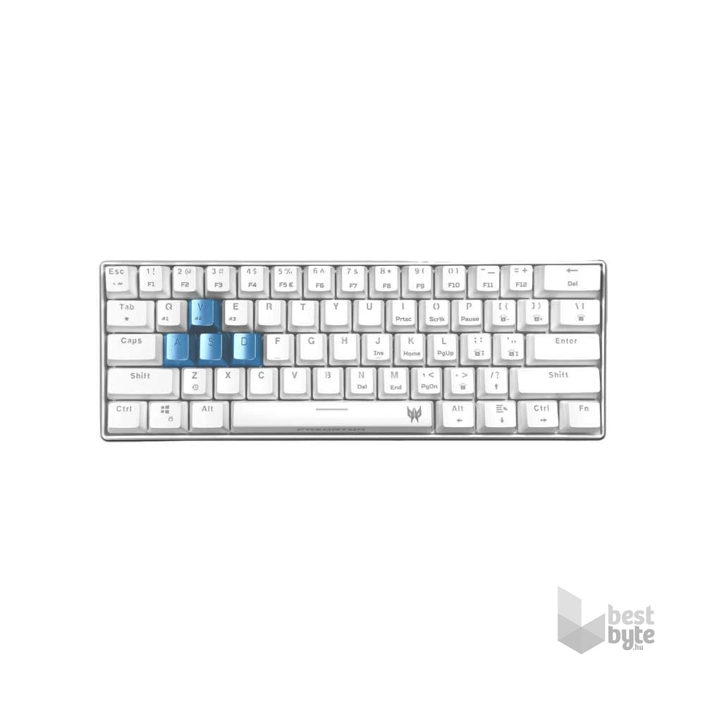 Acer Predator Aethon 330 PKR200TKL US vezeték nélküli fehér gamer billentyűzet