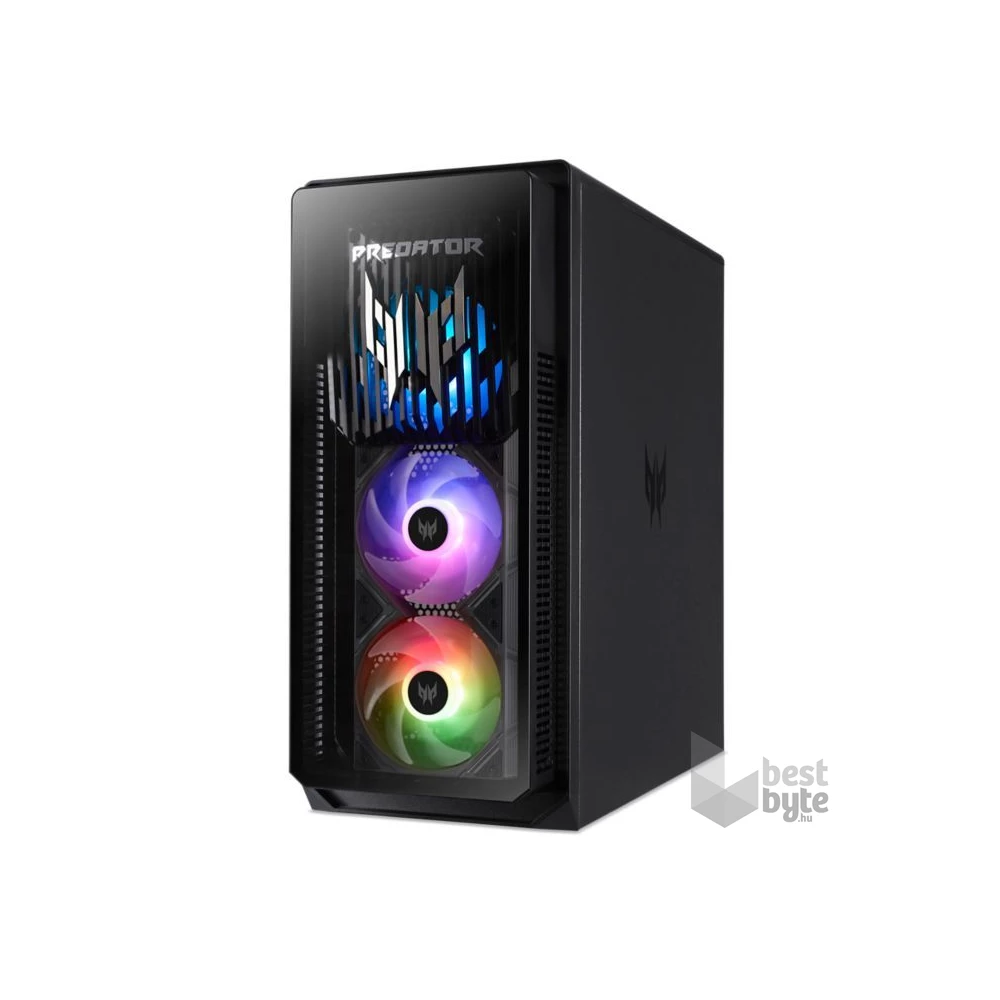 Acer Predator Orion 5000/Core Ultra 7 265F/32GB/2TB SSD/RTX 5080/FreeDOS/fekete asztali számítógép