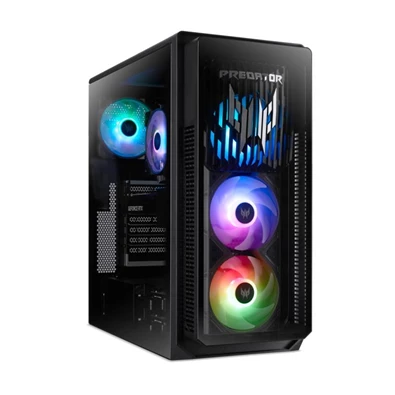 Acer Predator Orion 5000/Core Ultra 7 265F/32GB/2TB SSD/RTX 5080/FreeDOS/fekete asztali számítógép