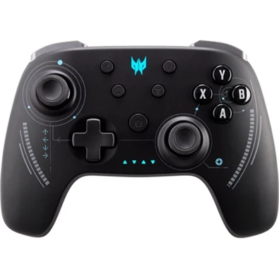 Acer Predator PGR300 PC/iOS/Android/Nintendo Switch vezeték nélküli fekete kontroller
