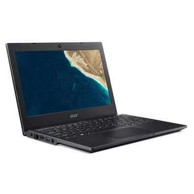 Acer TravelMate TMB118-M-P23V laptop (11,6" Intel Pentium Silver N5000/Int. VGA/4GB RAM/256GB/Linux) - fekete