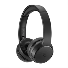 Acme BH214 On-ear Bluetooth mikrofonos fekete fejhallgató