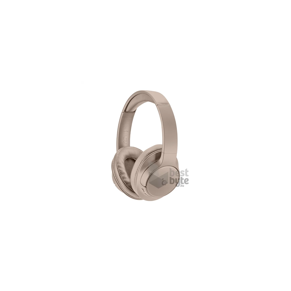 Acme BH317S Over-ear Bluetooth mikrofonos homok fejhallgató