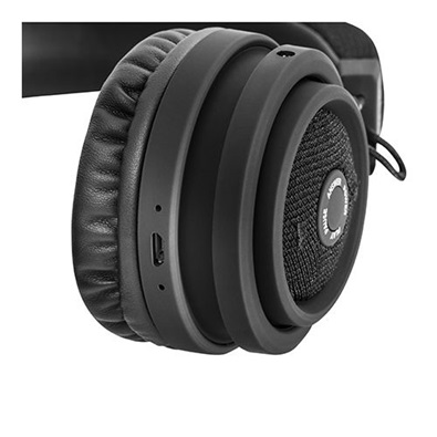 Acme BH60 Bluetooth mikrofonos fekete fejhallgató