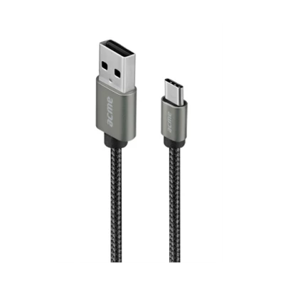 Acme CB2041G 1m asztroszürke Type-C - USB kábel