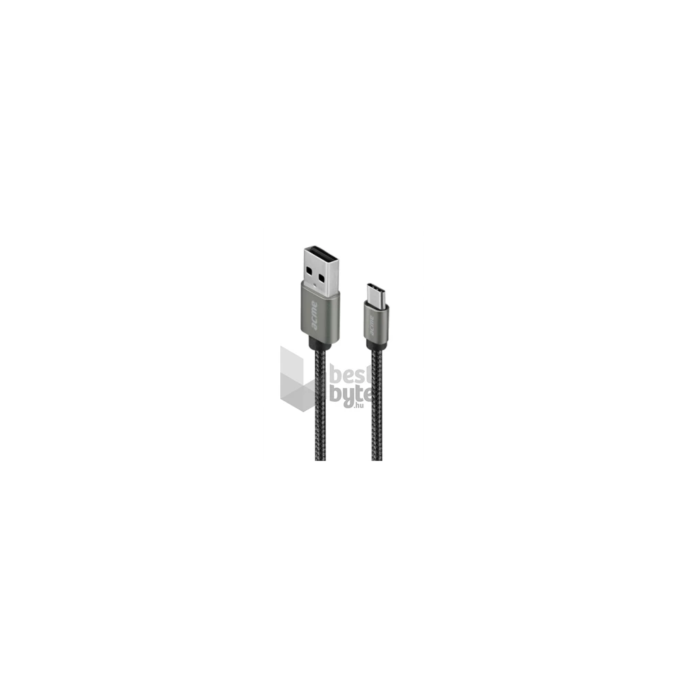 Acme CB2041G 1m asztroszürke Type-C - USB kábel