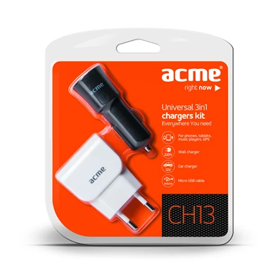 Acme CH13 okostelefon és tablet 3in1 töltő szett