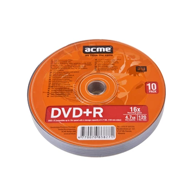 Acme DVD+R4.7GB16X 10henger