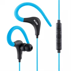 Acme HE17B kék Sport fülhallgató mikrofonnal és vezérlővel