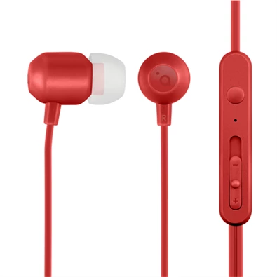 Acme HE21R mikrofonos piros fülhallgató
