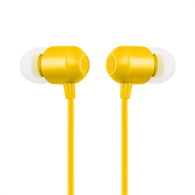 Acme HE21Y mikrofonos sárga fülhallgató