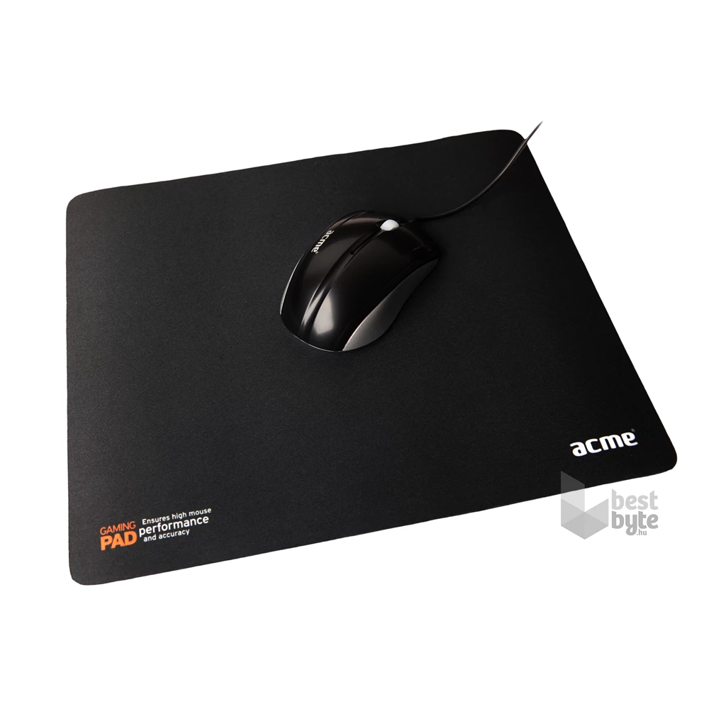 Acme JEGPHNGR fekete gamer egérpad