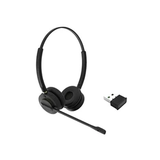 Addasound INSPIRE 16 (Bluetooth, USB csatlakozó, Noice Cancelling mikrofon) fekete-szürke UC Call Center fejhallgató