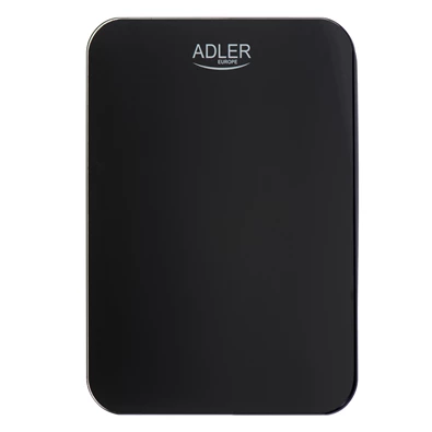 Adler AD3167B tölthető kihúzható LCD kijelzős fekete konyhai mérleg