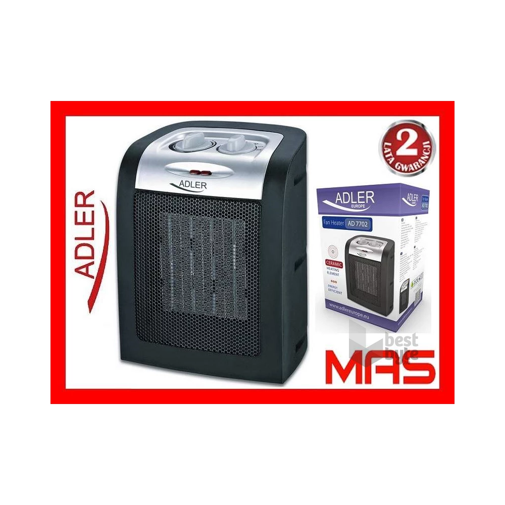 Adler AD 7702 kerámia hősugárzó