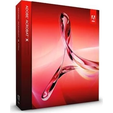 Adobe Acrobat X ENG Windows dobozos szoftver